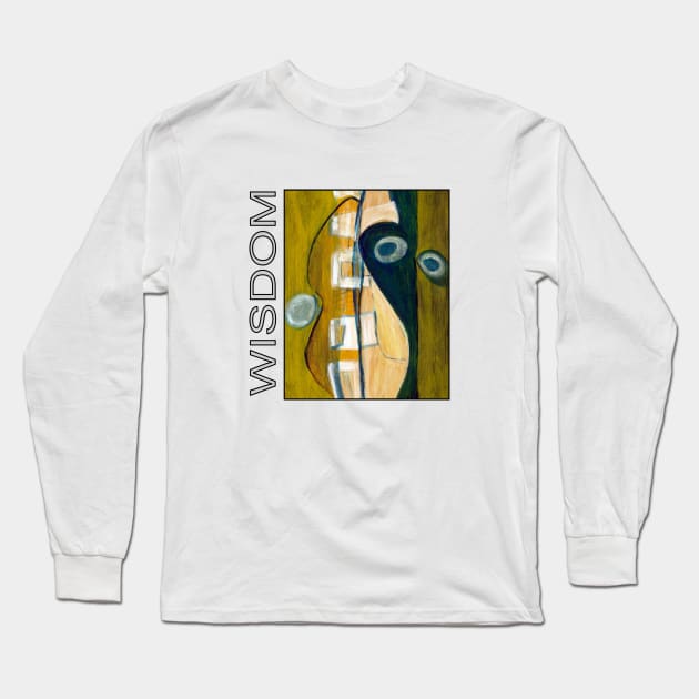 WISDOM Long Sleeve T-Shirt by Stephen_Lucas_Artist